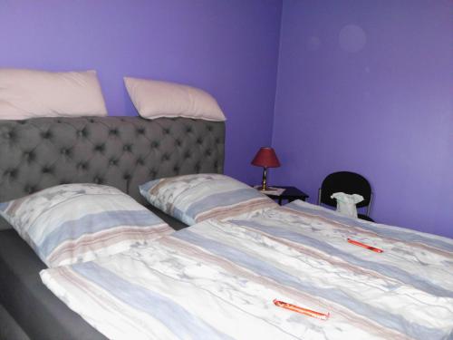Katil atau katil-katil dalam bilik di Ferienwohnung Verdenhalven