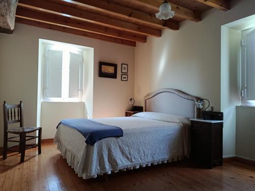 Ένα ή περισσότερα κρεβάτια σε δωμάτιο στο Casa Valle