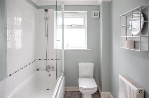 Koupelna v ubytování Queen Anne's Home