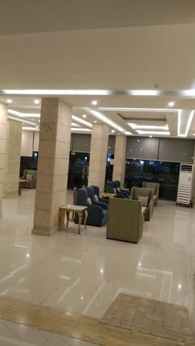 Χώρος καθιστικού στο كيان الين جيزان Kayan Alin Serviced Apartments