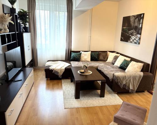 Posezení v ubytování Hometown Corner