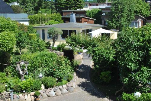 Jardí fora de Ferienhaus Schlenker