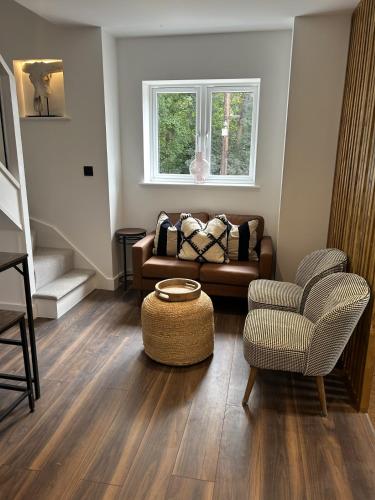 Posezení v ubytování Stylish home in the heart of Cheltenham