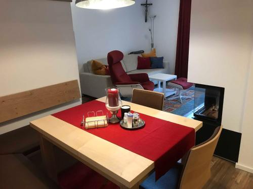 Posezení v ubytování Alpen Suite Abwinkl