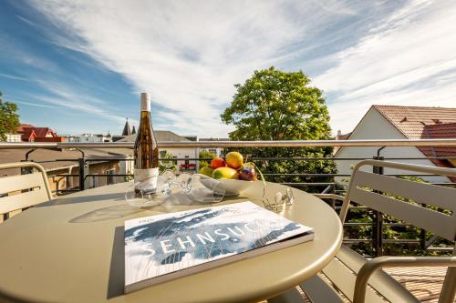 Balkón nebo terasa v ubytování Quartier 7 App 16