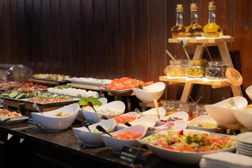 Jídlo v prázdninového areálu nebo okolí