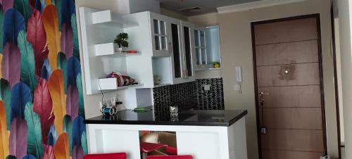 Η κουζίνα ή μικρή κουζίνα στο Apartement Vida View Tower Asthon Panakukang Makassar