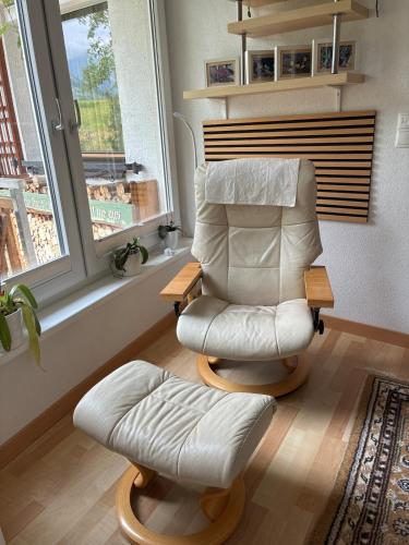 Posezení v ubytování Ferienwohnung Christ