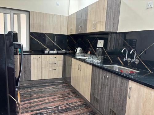 Nhà bếp/bếp nhỏ tại The Aura Poolside