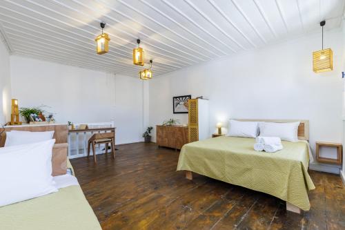 Postel nebo postele na pokoji v ubytování Maison Melle