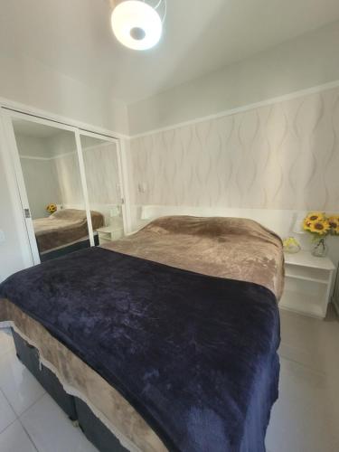 Voodi või voodid majutusasutuse Hotel Ninet Av Lorena Jardins Paulista Com Garagem 1804 toas