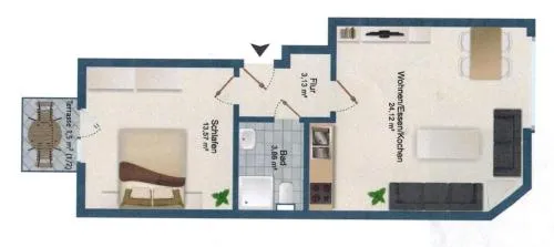 Residenz Passat Cuxhaven 2 photo 13