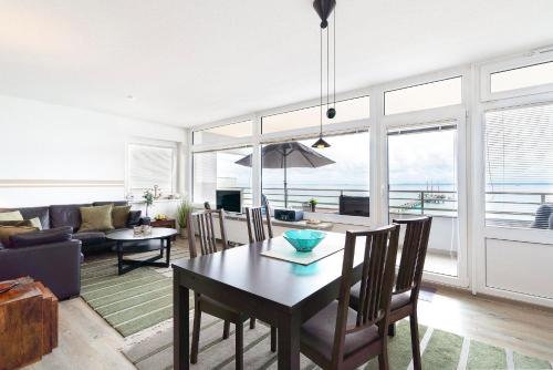 Posezení v ubytování Grömitz-Center Whg 880