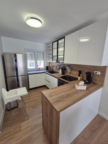 Dapur atau dapur kecil di Apartment N&N