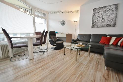 Posezení v ubytování Grömitz-Center Whg 432