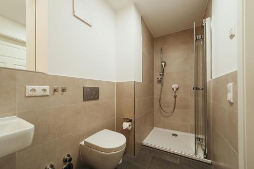 Ένα μπάνιο στο Villa Ocean View