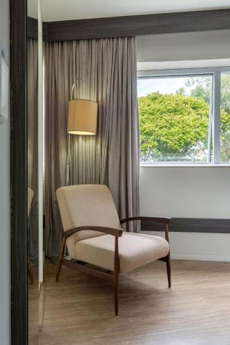 Χώρος καθιστικού στο CHA Pampulha Design Hotel