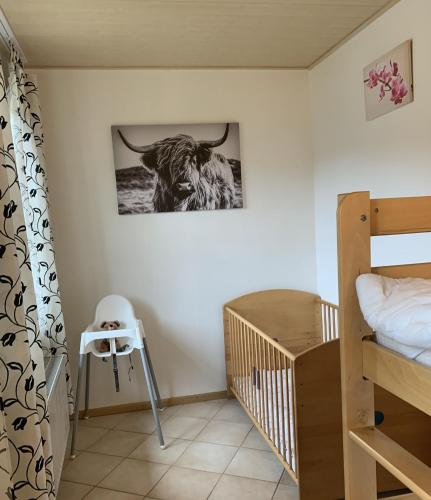 Postel nebo postele na pokoji v ubytování Gästehaus Seeber