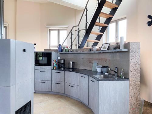Dapur atau dapur kecil di Wasserturm Spreewitz