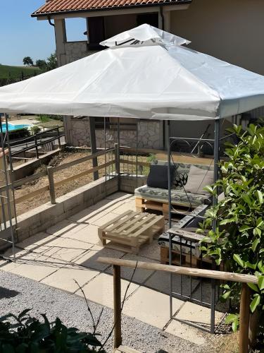 Un balcón o terraza en Terrazza Catabbio