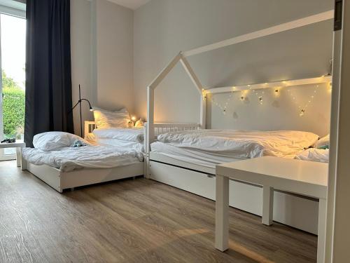 Una cama o camas en una habitación de Matthias Claudius