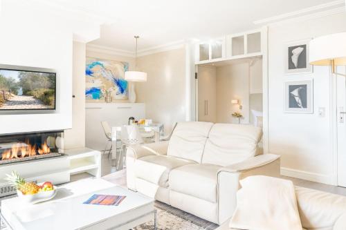 Χώρος καθιστικού στο Villa Gruner App 10