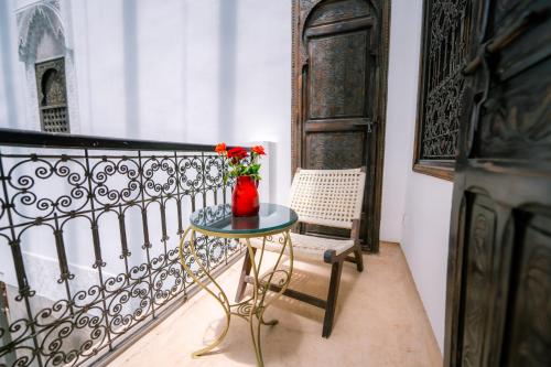 Χώρος καθιστικού στο Riad Dar Massai