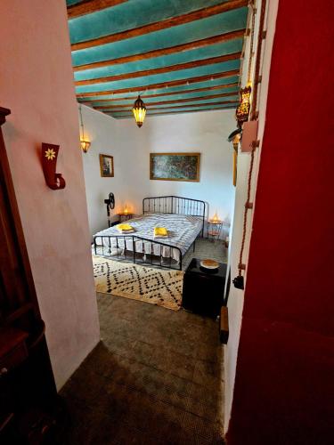 Ruang duduk di Casa de Dona Concha Apartments Ugijar