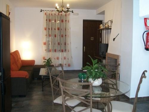 Dining area in the country house