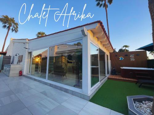 Chalet Afrika con Jacuzzi