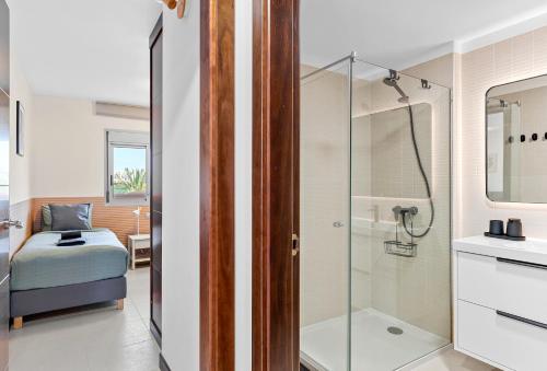 Phòng tắm tại Family Deluxe Apartment