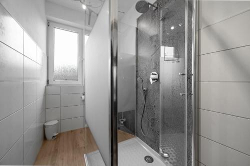 Ένα μπάνιο στο Ferienwohnung "OstseeNähe" OFC 34