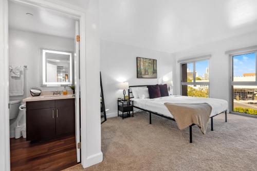 Fotografie z fotogalerie ubytování Modern Luxury 2 Bed with Panoramic City Views in Downtown LA v Los Angeles