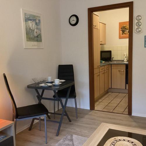 Η κουζίνα ή μικρή κουζίνα στο Appartement Ehrenberg