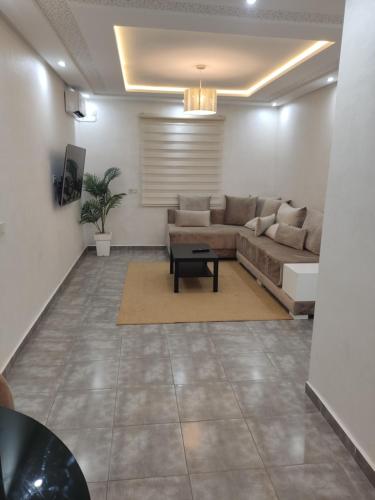 Χώρος καθιστικού στο Appartement calme