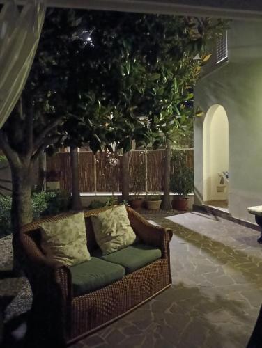 Un lugar para sentarse en Le Vallonee B&B