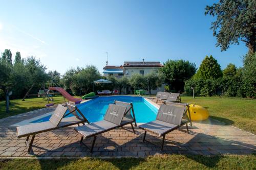 Bazén v ubytování LA CASETTA - Margherita nebo v jeho okolí