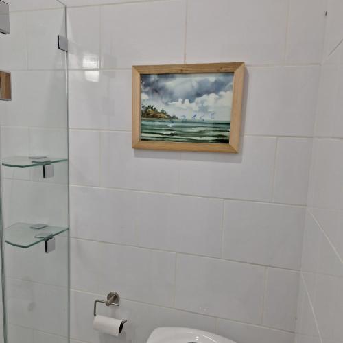 Ванная комната в Casa Luna Poás Costarica