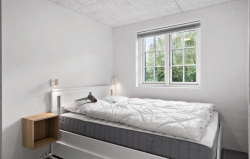 Katil atau katil-katil dalam bilik di Lovely Home In Ulfborg With Sauna - C04646