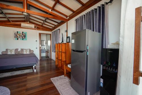 Η κουζίνα ή μικρή κουζίνα στο La Bima Beach House
