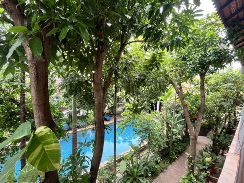 Πισίνα στο ή κοντά στο Sina's Family Pool Villa