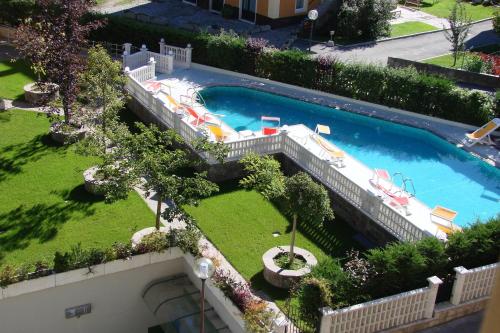 an overhead view of a swimming pool in a yard at Liberty Hotel Malé in Malè