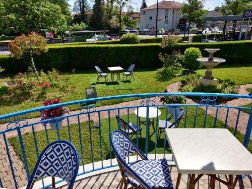 Zahrada ubytování Cit'Hotel Logis De Brou, Bourg en Bresse
