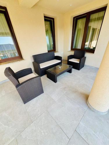 Ruang duduk di Roua Residence