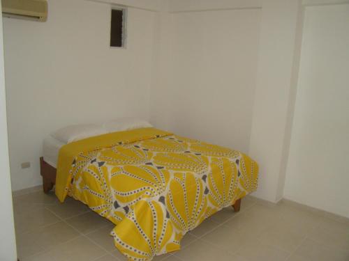 Ein Bett oder Betten in einem Zimmer der Unterkunft Hotel Galsi