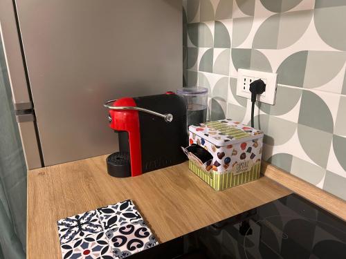 Kuchyň nebo kuchyňský kout v ubytování I BIMBI Apartments 'The Suite'