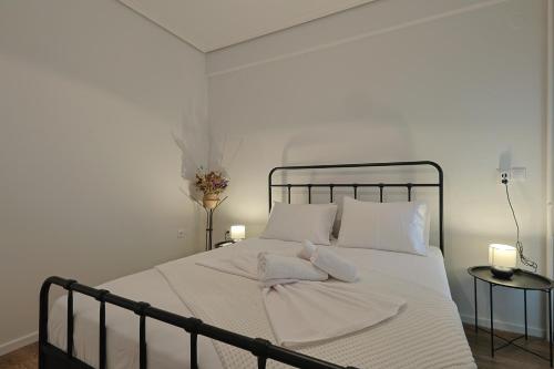Cama o camas de una habitación en Zeusplace Urban Flat