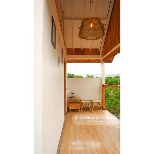 Balkón nebo terasa v ubytování Matappa Guest House