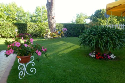 Taman di luar Hotel Versilia