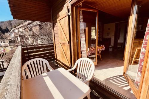 Duplex apartment facing the lake of Gérardmer